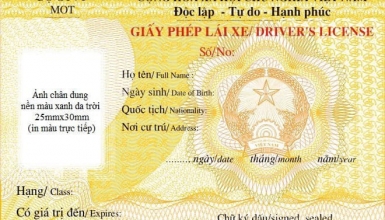 Thay Đổi Hạng Giấy Phép Lái Xe Ô Tô Mới Nhất Hiện Nay