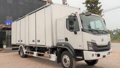 Giá Lăn Bánh Chenglong L3 160Hp 6.6 Tấn Thùng Kín Composite 8m