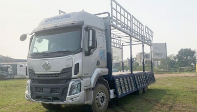 Giá Chenglong H5 6x2 260Hp 14.9 Tấn Mui Bạt 8m3
