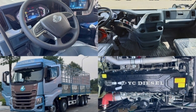 Giá Lăn Bánh Xe Tải Chenglong H7 360Hp 5 Chân 22 Tấn