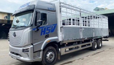 Giá Chenglong H5V 6x2 310Hp 14.6 Tấn Mui Bạt Bửng Nhôm 9m9