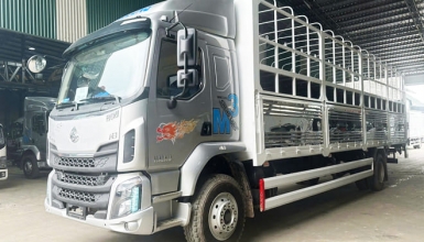 Giá Chenglong M3 6.6 Tấn Chở Mô Tô Xe Máy 2 Tầng Dài 9m9
