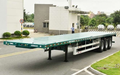 Sơ Mi Rơ Moóc Sàn 3 Trục 45 Feet CIMC