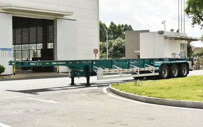 Moóc Xương 3 Trục Bóng Hơi 45 Feet CIMC