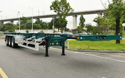 Sơ Mi Rơ Moóc Xương 3 Trục 45 Feet CIMC