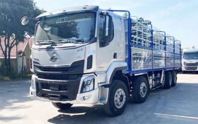 Chenglong H5 350Hp 5 Chân 21.3 Tấn Thùng Mui Bạt 9m9