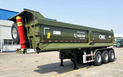 Sơ Mi Rơ Moóc Ben Thùng U 23.5 Khối CIMC