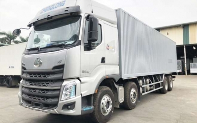 Chenglong H7 4 Chân 16.3 Tấn Thùng Kín Cont 9m6