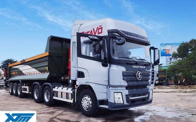 Đầu Kéo 2 Cầu Shacman 460Hp