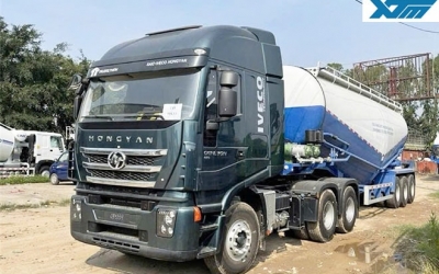 Moóc Bồn Chở Xi Măng Rời 47 Khối Kaile