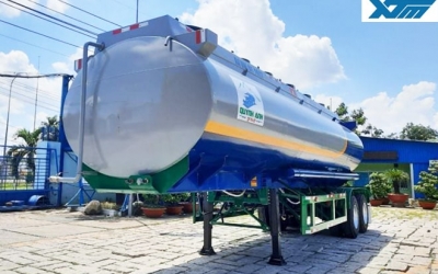 Mooc Bồn Xitec Chở Xăng Dầu 2 Trục 31 Khối Tân Thanh