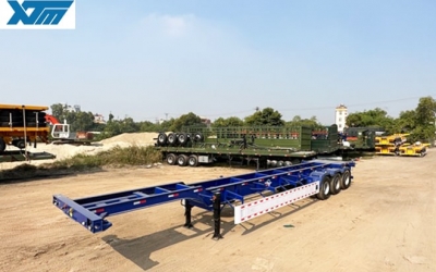 Moóc Cổ Cò 3 Trục 48 Feet Fushi