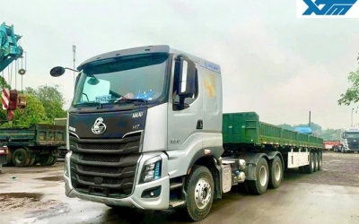 Sơ Mi Rơ Moóc Thùng Lửng 3 Trục 12.4m Antu