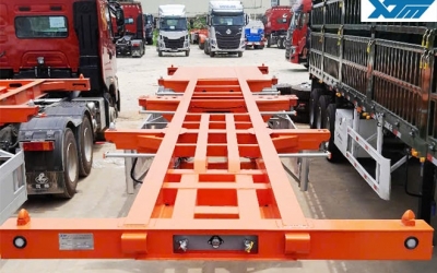 Sơ Mi Rơ Moóc Xương 2 Trục 40 Feet Antu