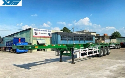 Sơ Mi Rơ Moóc Xương 3 Trục 40 Feet ZK