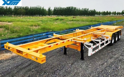 Sơ Mi Rơ Moóc Xương 3 Trục 45 Feet ZK