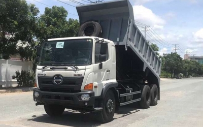 Xe Ben 3 Chân Hino FM