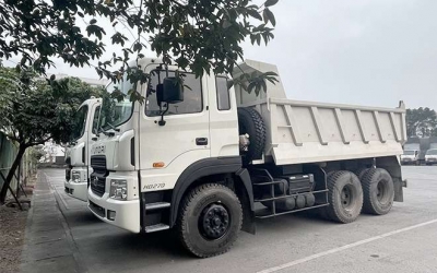 Xe Ben 3 Chân Hyundai HD270