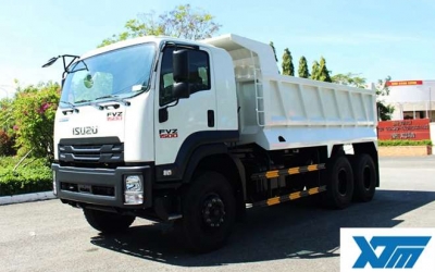 Xe Ben 3 Chân Isuzu FVZ
