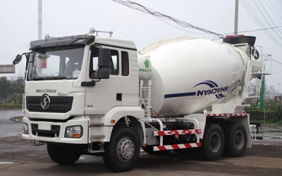 Xe Trộn Bê Tông Shacman 11 Khối