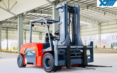 Xe Nâng Điện Heli 10 Tấn