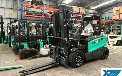 Xe Nâng Điện Mitsubishi 4 Tấn