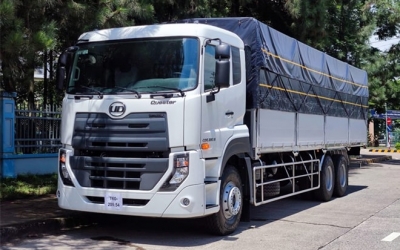 Xe Tải UD 15 Tấn 3 Chân Cầu Lết