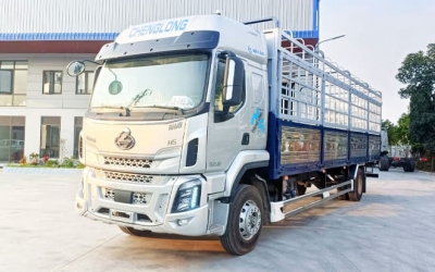 Chenglong H5 6 Máy 245Hp 7.9 Tấn Thùng Mui Bạt 9m9