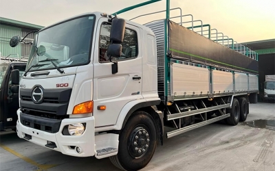 Xe Tải 3 Chân Cầu Thật 15 Tấn Hino FM