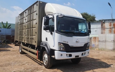 Chenglong L3 160Hp 6.4 Tấn Thùng Kín Cont 2 Cửa Hông 8m