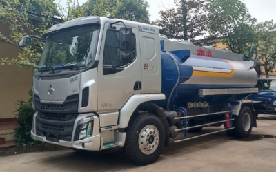 Xe Xi Téc Chở Xăng Dầu Chenglong M3 200Hp 11 Khối