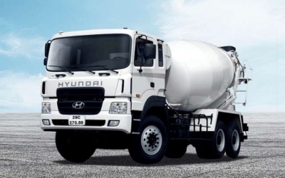 XE TRỘN BÊ TÔNG HYUNDAI