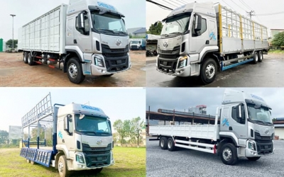 Xe Tải 15 Tấn 3 Chân Cầu Lết Chenglong H5 260Hp