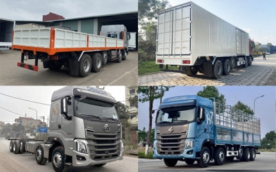Xe Tải Chenglong 5 Chân 22 Tấn