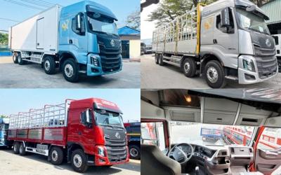Xe Tải Chenglong H7 330Hp 4 Chân 18 Tấn