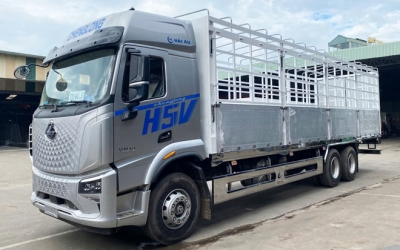 Chenglong H5V 6x2 310Hp 14.6 Tấn Mui Bạt Bửng Nhôm 9m9