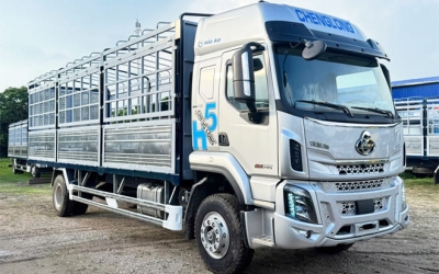 Chenglong H5 6 Máy 245Hp 8.5/8.1 Tấn Thùng Mui Bạt 8m3/8m5