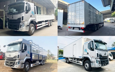 Xe Tải 14 Tấn 3 Chân Cầu Thật Chenglong H5 270Hp