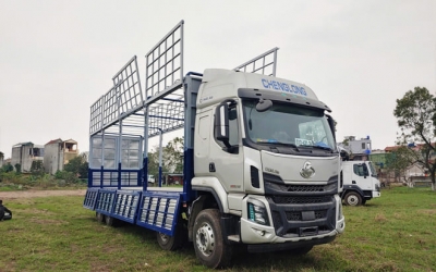 Chenglong H5 8x4 290Hp 18 Tấn Thùng Mui Bạt 9m9