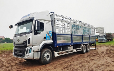 Chenglong H5 260Hp 14 Tấn Mui Bạt Bửng Nâng 9m9