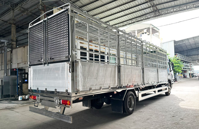Không gian thùng dài 9m9 tăng hiệu quả mỗi chuyến