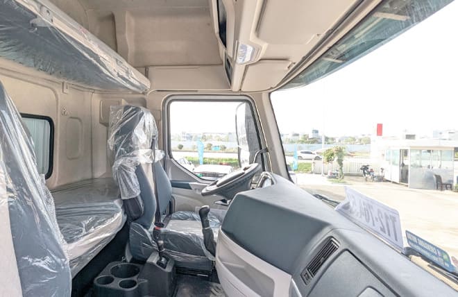 Cabin tiện nghi và an toàn khi chạy đường dài