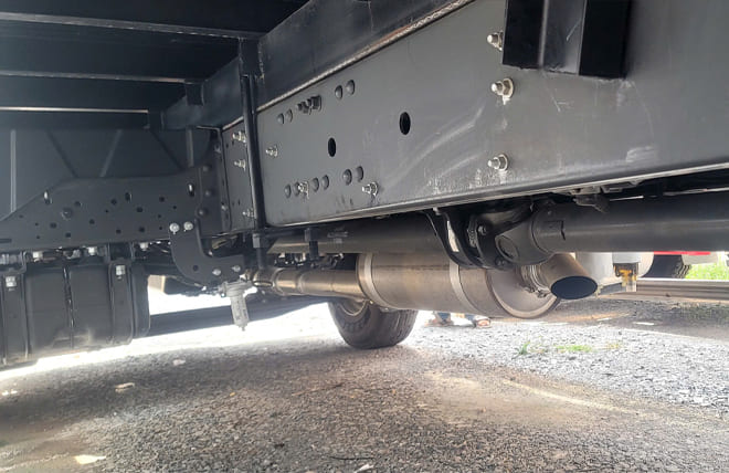 Chassis chắc chắn cho nhu cầu khai thác liên tục