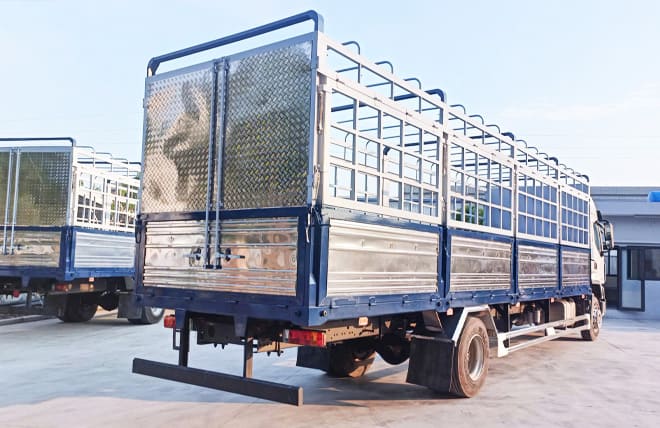 Thiết kế thùng mui bạt 9m9 đáp ứng nhiều loại hàng