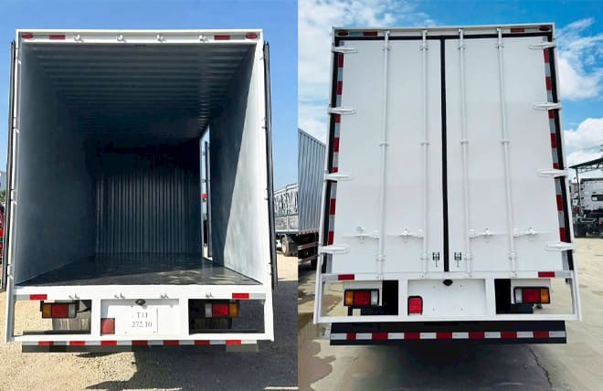 Điểm ăn tiền nhất của phiên bản này chính là quy cách thùng kín dài 5.900 mm