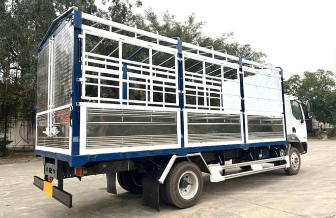 Thùng mui bạt 6m3 linh hoạt trong vận chuyển hàng hóa