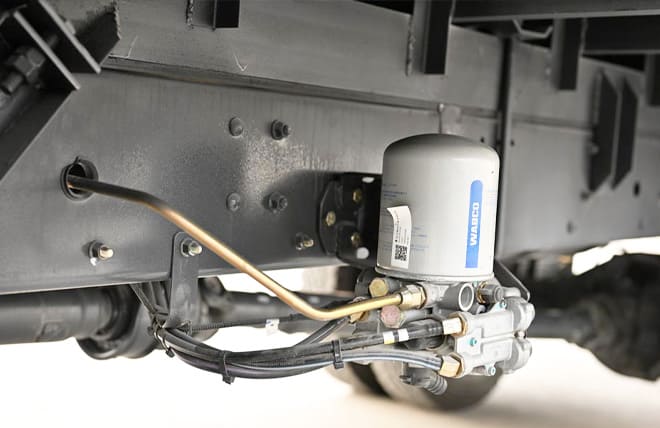 Hệ thống phanh và khung gầm an toàn tuyệt đối