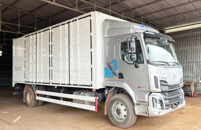Tổng quan về dòng xe Chenglong M3 170Hp 9.3 tấn thùng kín 7m