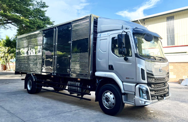 Chassis của Chenglong M3 170Hp được dập kép