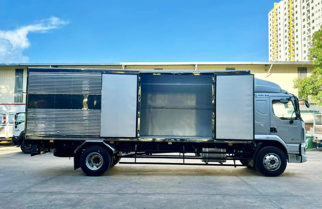 Lợi ích khi sử dụng thùng Inox cho xe tải 9 tấn